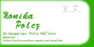 monika polcz business card